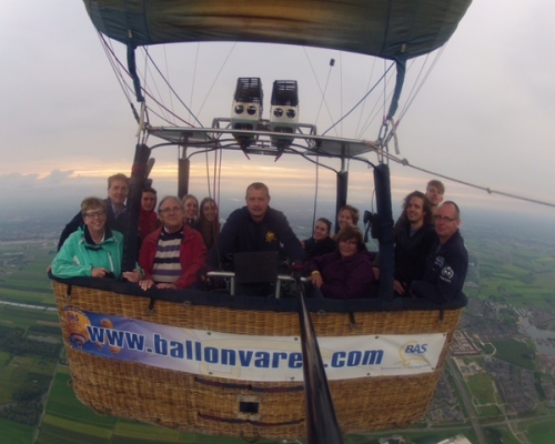 Ballonvaart vanaf Apeldoorn met BAS Ballon